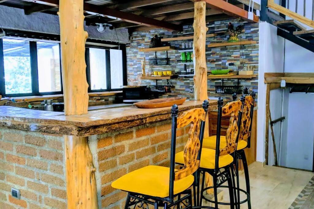 El Encanto Mountain Cabin 萨兰托 外观 照片