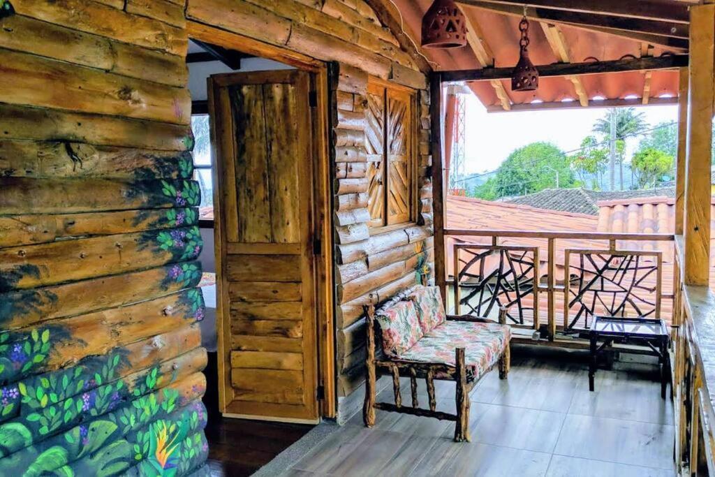 El Encanto Mountain Cabin 萨兰托 外观 照片