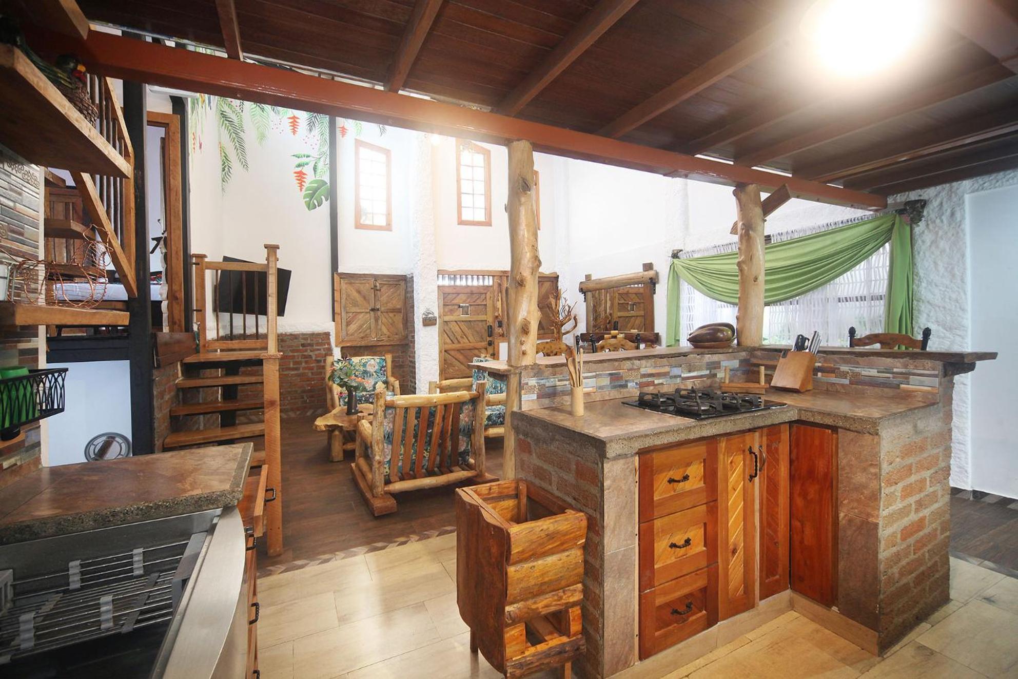El Encanto Mountain Cabin 萨兰托 外观 照片